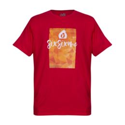 661 T-Shirt SCRIPT czerwony L