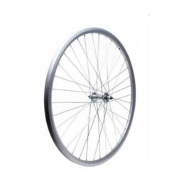 Koło 26'' przód stożek O-srebrna/P-srebrna