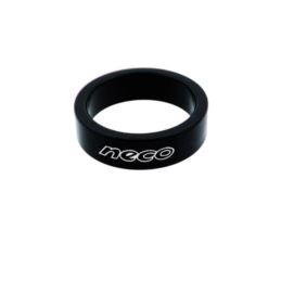 Dystans steru Neco 1 1/8'' 15 mm czarny pak. po 5