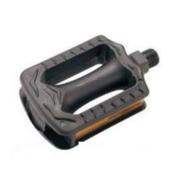 Pedały dziecięce PCV czarne 1/2''