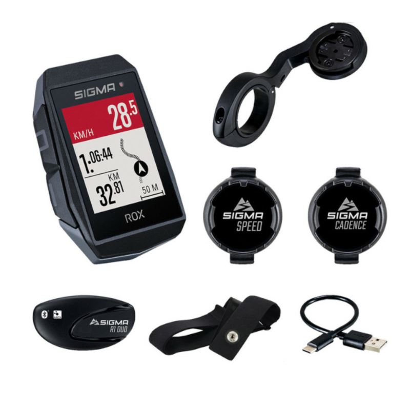 Sigma licznik ROX 11.1 EVO czarny SENSOR SET Sigma licznik ROX 11.1 EVO czarny SENSOR SET