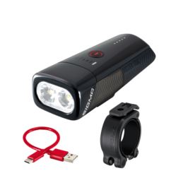 Sigma lampka przednia BUSTER 1100 FL czarna