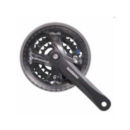 SHIMANO mech. korbowy FCM361 48x38x28 czarny