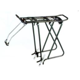 Bagażnik KAIWEI 24-28'' regulowany alu IB srebrny