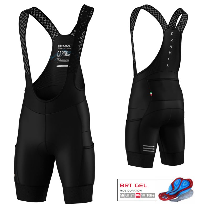 Biemme Spodenki CARGO ADVENTURE 25 czarne XXL Biemme Spodenki CARGO ADVENTURE 25 czarne XXL