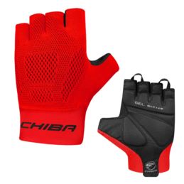 CHIBA rękawiczki GEL SUPER COMFORT czerwone S