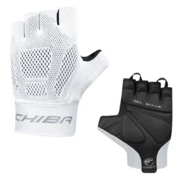 CHIBA rękawiczki GEL SUPER COMFORT białe L