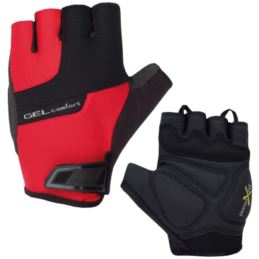 CHIBA rękawiczki GEL COMFORT XS czerwone