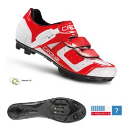 CRONO buty MTB CX-3 czerwone 44 nylon