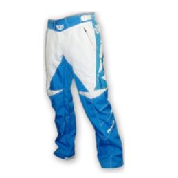 ROYAL Spodnie RACE niebiesko białe XL