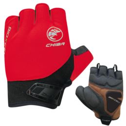CHIBA rękawiczki BIOXCELL ROAD M czerwono czarne