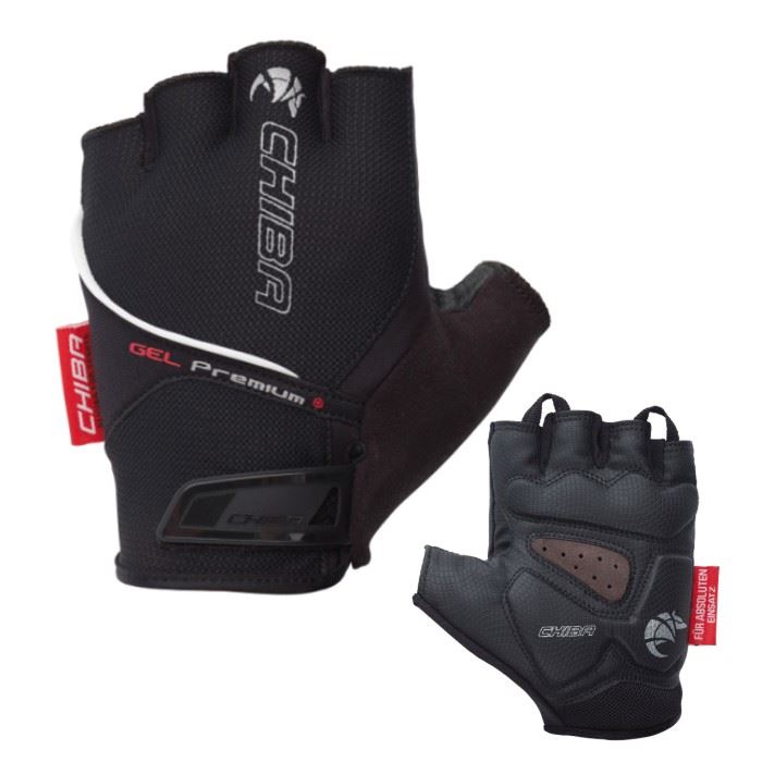 CHIBA rękawiczki Gel Premium XXL czarne
