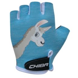 CHIBA rękawiczki COOL KIDS niebieskie lama S