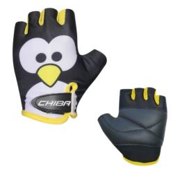 CHIBA rękawiczki COOL KIDS czarne pingwin S