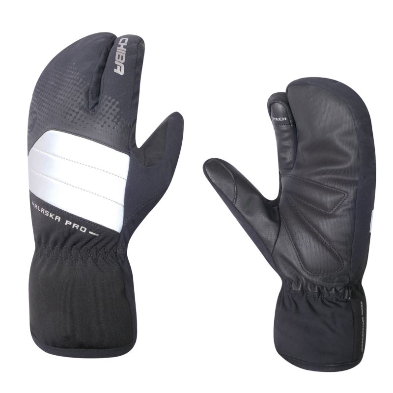 CHIBA Rękawiczki ALASKA PRO czarno biały XL