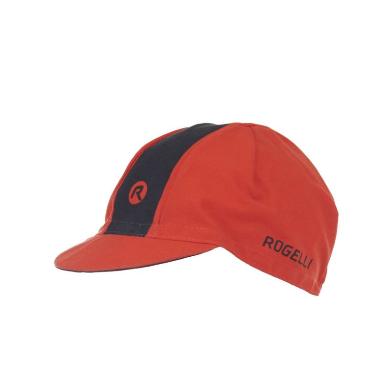 Rogelli czapka RETRO czerwono czarna