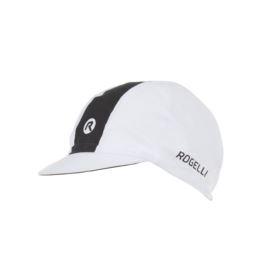 Rogelli czapka RETRO biało czarna