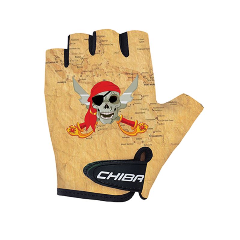 CHIBA rękawiczki COOL KIDS zółty pirat S