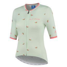 Rogelli koszulka FRUITY LDS miętowo koralowa XL