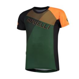 Rogelli koszulka ADVENTURE 2 ziel. czarno pom. 3XL