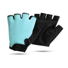 Rogelli rękawiczki CORE LADY błękitne S