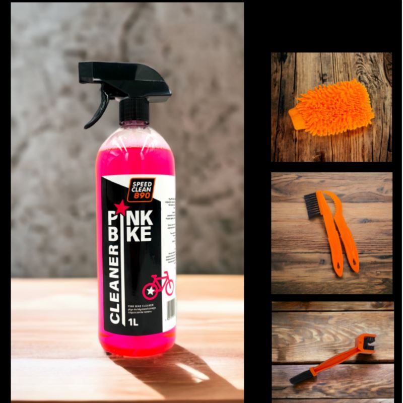 SPEEDCLEAN890 PINK BIKE CLEANER 1L