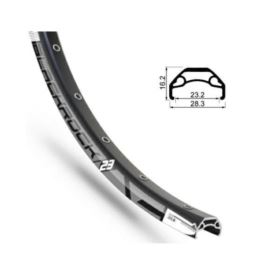Obręcz RODI BLACKROCK 27,5'' 584x23 czarna 32 otw.