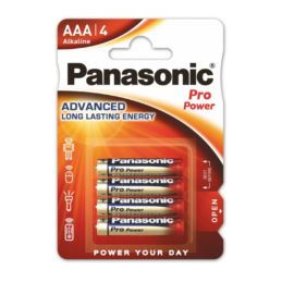 Baterie LR03 PANASONIC AAA PRO POWER 4 sztuki