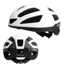 Rogelli kask PUNCTA biały L/XL