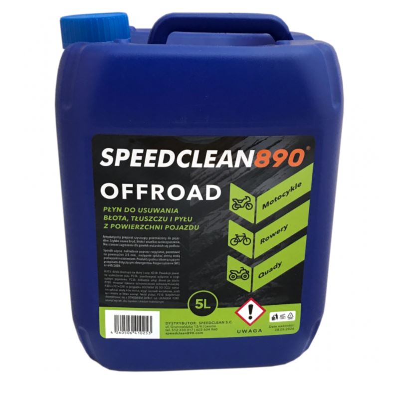 SPEEDCLEAN890 Koncentrat 1:20 Offroad 5L SPEEDCLEAN890 Koncentrat 1:20 Offroad 5L