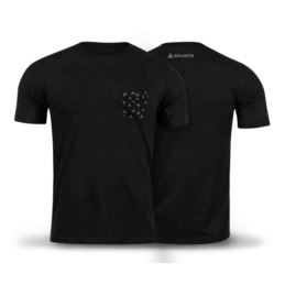 GRANITE t-shirt POCKET czarny M