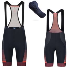 Rogelli spodenki HERO II czarno czerwone M