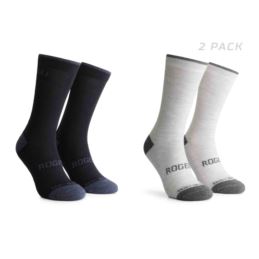 Rogelli skarpetki WOOL nieb. i pias. XL 44-47 2pak