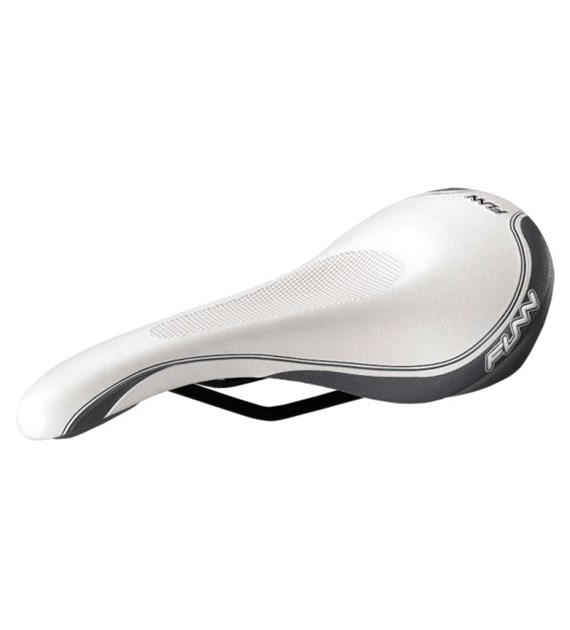 FUNN siodełko THRONE II białe chrom