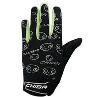 CHIBA rękawiczki BONES czarno zielone S
