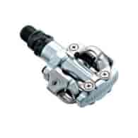 SHIMANO pedały SPD M520 + bloki srebrne