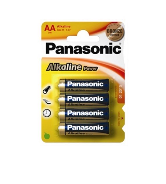 Bateria LR06 AA PANASONIC blister 4 sztuki