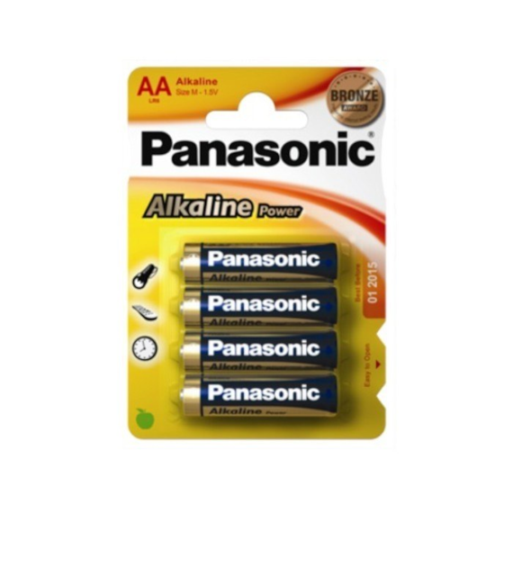Bateria LR06 AA PANASONIC blister 4 sztuki