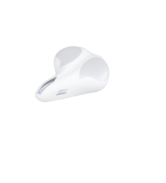 Siodełko AMERICA białe