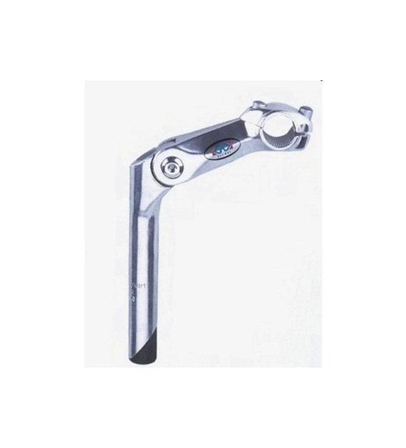 Wspornik kierownicy regulowany KWG-8-26 25,4 srebr