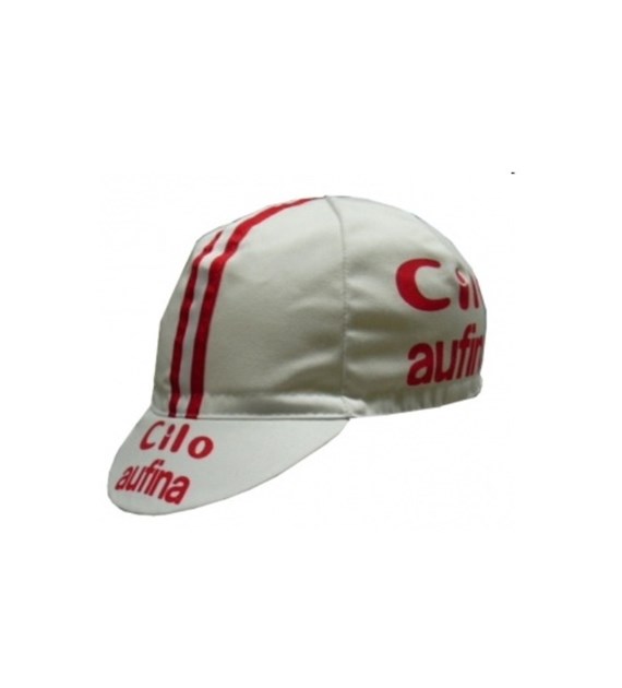Czapeczka Profi CILO AUFINA biało czerwona