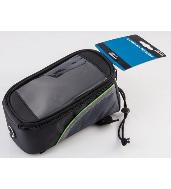 Sakwa na ramę ROTTERDAM czarno zielony