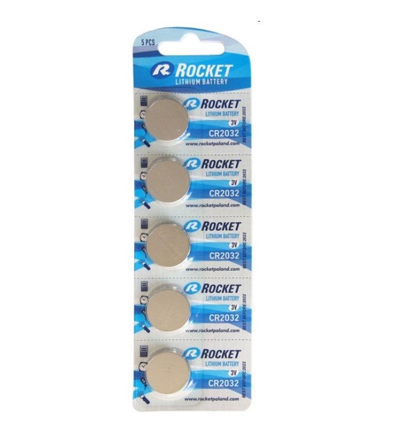 Bateria CR2032 ROCKET w op.5 szt cena za blister