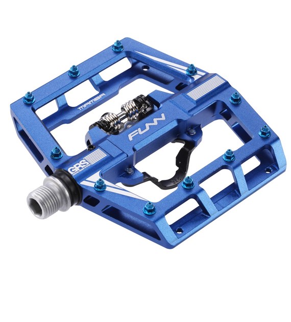 FUNN pedały MAMBA jednostronne niebieskie