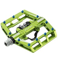 FUNN pedały MAMBA jednostronne zielone