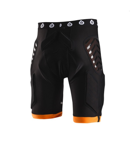 661 Spodenki EVO COMPRESSION czarno pomar. S