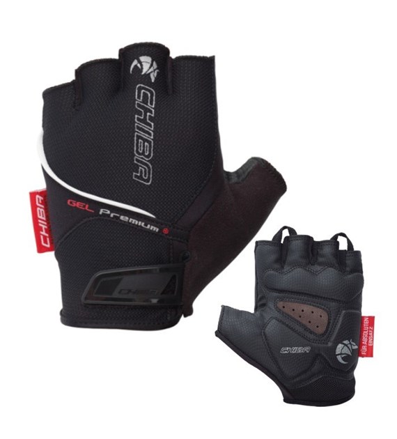 CHIBA rękawiczki Gel Premium XS czarne