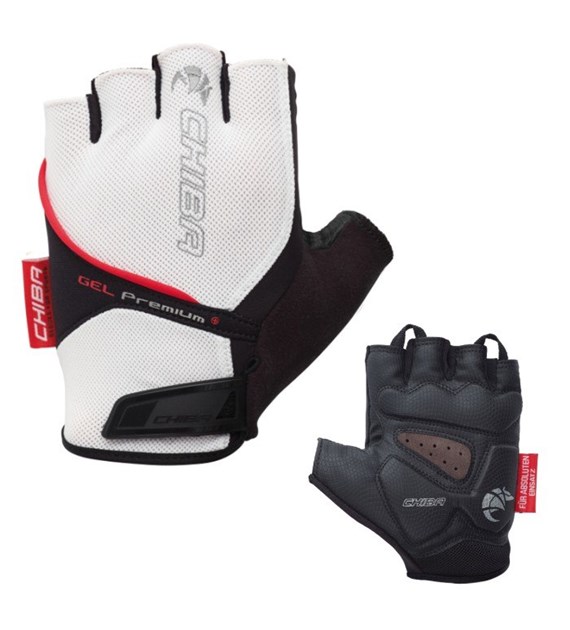 CHIBA rękawiczki Gel Premium XXL białe