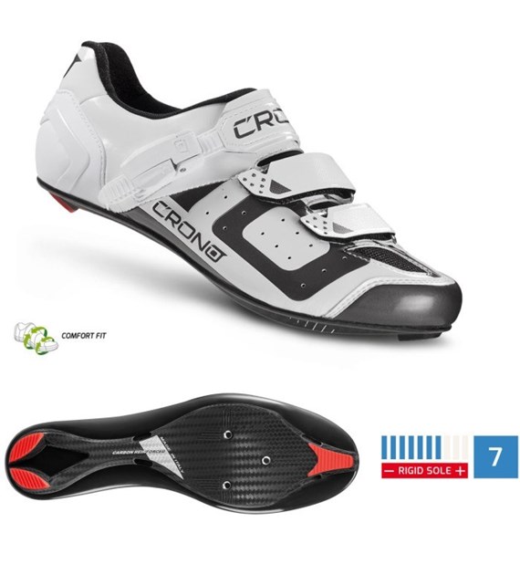 CRONO buty szosowe CR-3 białe 42 nylon