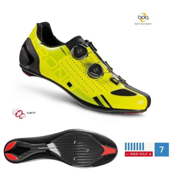 CRONO buty szosowe CR-2 żółte 41 nylon